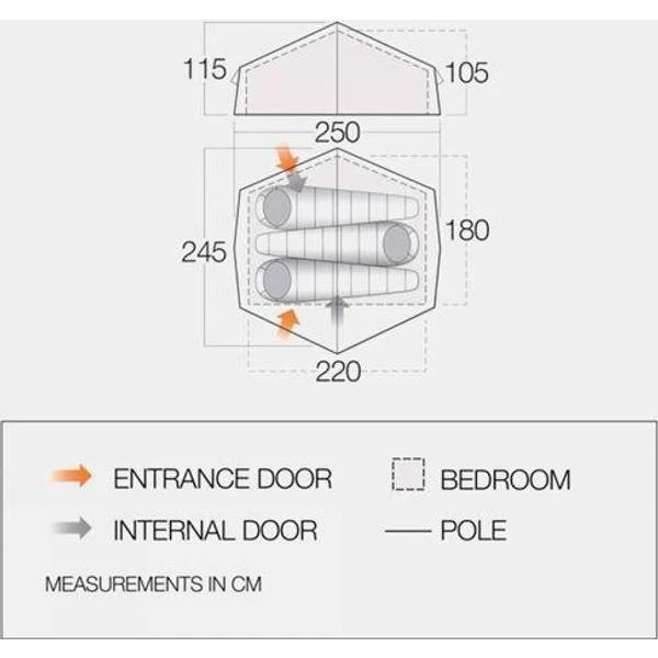 Vango Cairngorm 300 5 Vango Cairngorm 300 - Image 3
