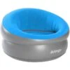 Vango Inflatable Donut Flocked Chair Mykonos Blue 2 Vango Inflatable Donut Flocked Chair Mykonos Blue -Vango Vango Inflatable Donut Flocked Chair Mykonos Blue