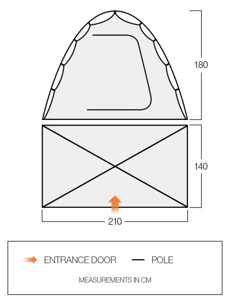 Vango Free-Standing Bedroom Inner - BR003 4 Vango Free-Standing Bedroom Inner - BR003 - Image 2