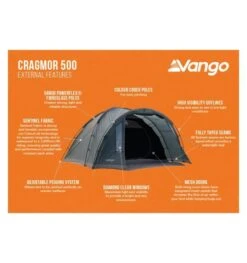 Vango Cragmor 500 (Poled) Tent 2023 -Vango cragmor 500 image 3