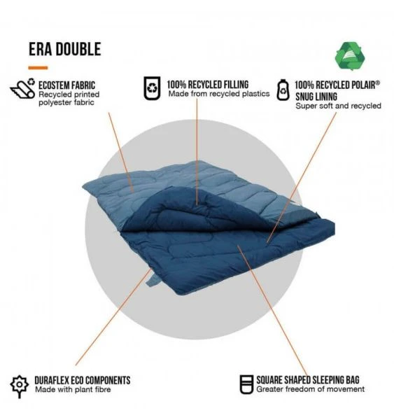 Vango Era Sleeping Bag - Double 4 Vango Era Sleeping Bag - Double - Image 2