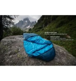 Vango Nitestar Alpha 350 Sleeping Bag - Blue -Vango nitestar alpha 350 blue 5