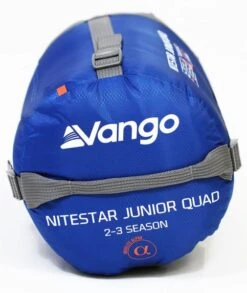 Vango Nitestar Alpha Junior Quad Single Sleeping Bag -Vango nitestar alpha junior quad image 2