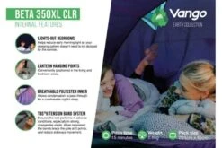 Vango Beta 350XL CLR Tent 2023 -Vango vango beta 350xl clr tent features 1