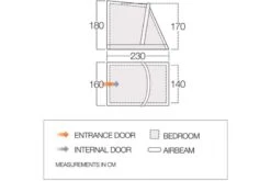 Vango Florence / Vienna All Season Awning Tall Annex -Vango vango florence annexe 1 1 1